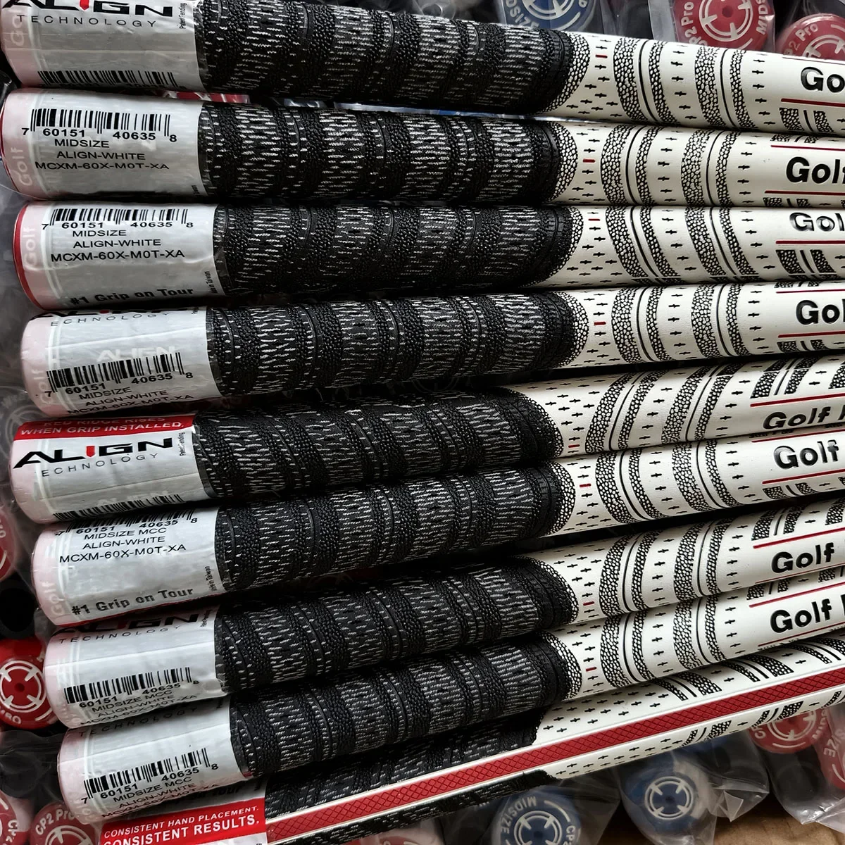 

13pcs Align Men/Women10pcs/lot Midsize Standard Golf Club Grips Rubber Cotton Yarn Iron and Wood