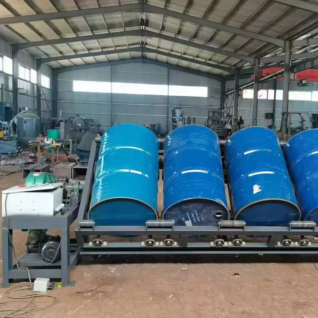 2/4/6 Station New Stainless Steel Oil Drum Cleaning Machine Effective Operations Industrial Drum Cleaning Equipment