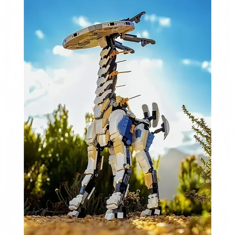 

1222pcs Giraffe Animal Building Blocks Creative Educational Toys 76989 Bricks Christmas Birthday New Year Gift for Kids