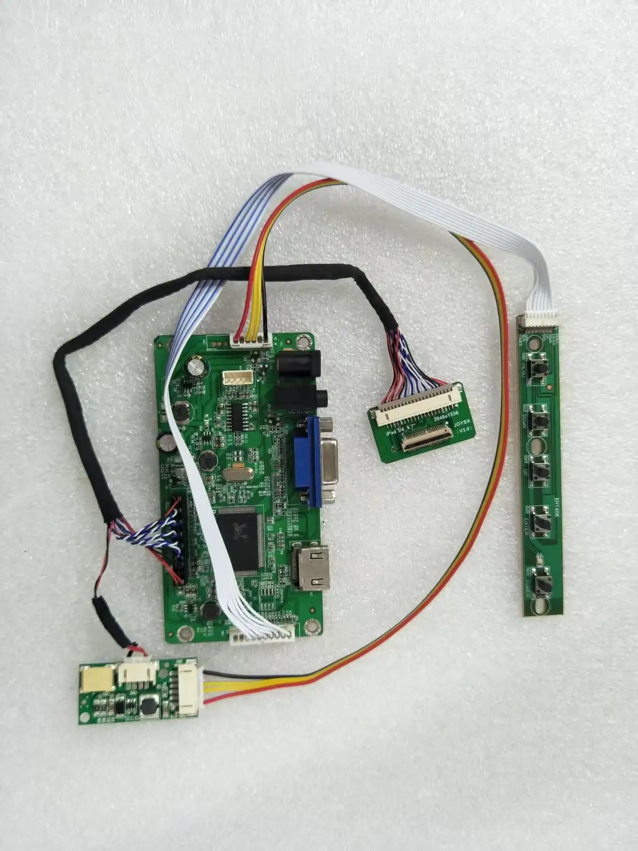 Wisecoco 9.7 Inch LCD Screen For Ipad3 Ipad4 panel Replacement 2048x1536 Dedicated Driver Board 2K LP097QX1 LTN097QL01