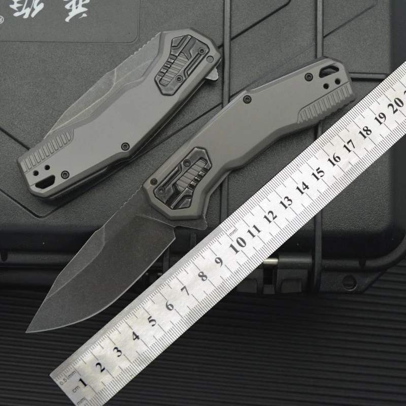 

New 2061 Outdoor Camping Folding Knife D2 Blade Stainless steel Handle Pocket Survival Hunting Utility Fruit Knives EDC Tools