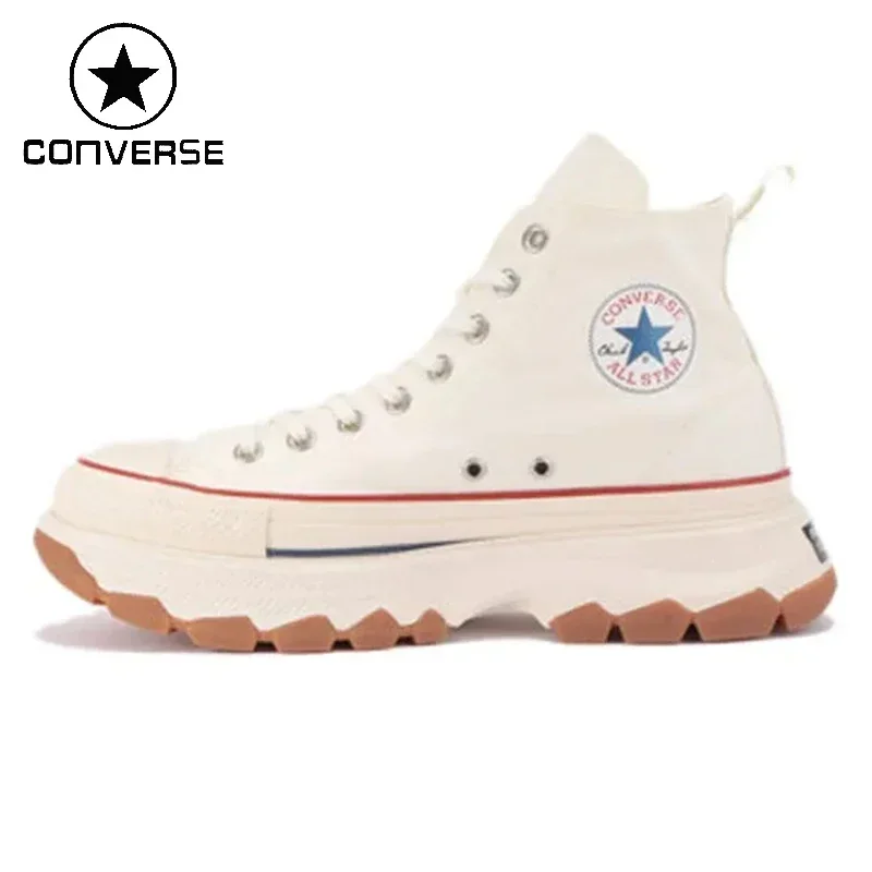 Converse All Star 100TREKWAVE Skateboarding Shoes for Men Women Unisex Beige