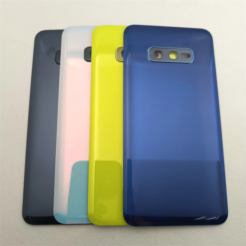 For Samsung Galaxy S10e Battery Cover Back 3D Glass Panel Rear Housing Case Replace For Galaxy SM-G970 G9700 Battery Cover