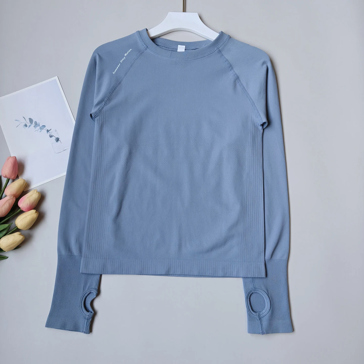 

Облегающая тренировочная рубашка для женщин, эластичный топ с длинными рукавами, дышащая футболка для бега для йоги