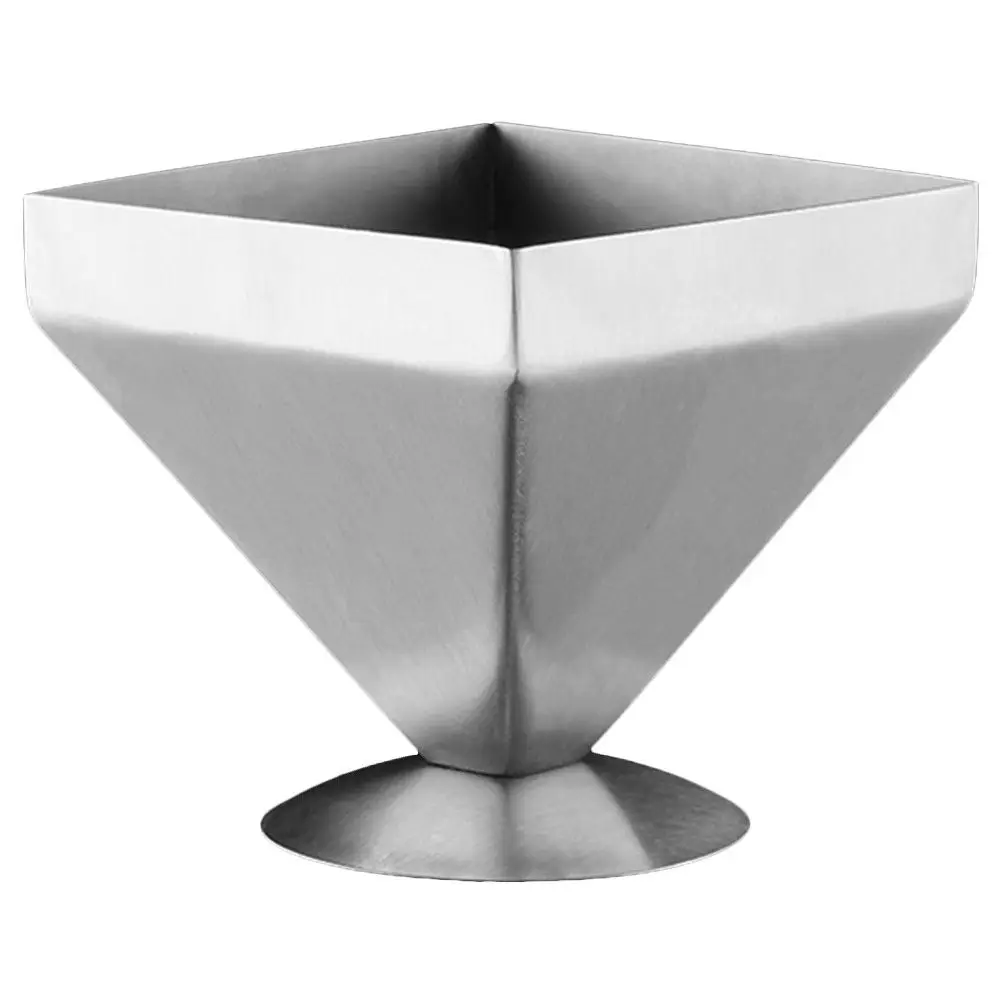 Premium Stainless Steel Pyramid Mold for Meat Shaping Style Food Rice Compression Kitchen Utensil Cold Dish Maker