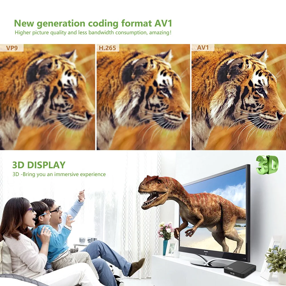 2022 Tanix W2 Smart TV Box Android 11 Amlogic S905W2 with 2GB 16GB Support H.265 AV1 Dual Wifi HDR 10+ Media Player Set Top Box