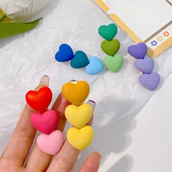 Korean Love Small Hair Clip Girl's Side Hair Clip Colour Clip Hair Accessories Girl Hairs Accessoires