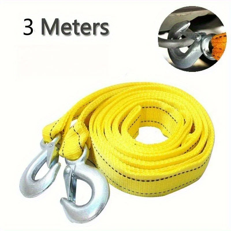 1 Stück 3M/4M Auto-Abschleppseil Schwerlast Zugseil 3 Tonnen/5 Tonnen mit Haken Anhängerseil Pannenhilfe Autozubehör Abschleppseil Auto Abschleppseil Schweres Zugseil Auto Seil mit Haken Abschleppseil mit Haken – Detail 12