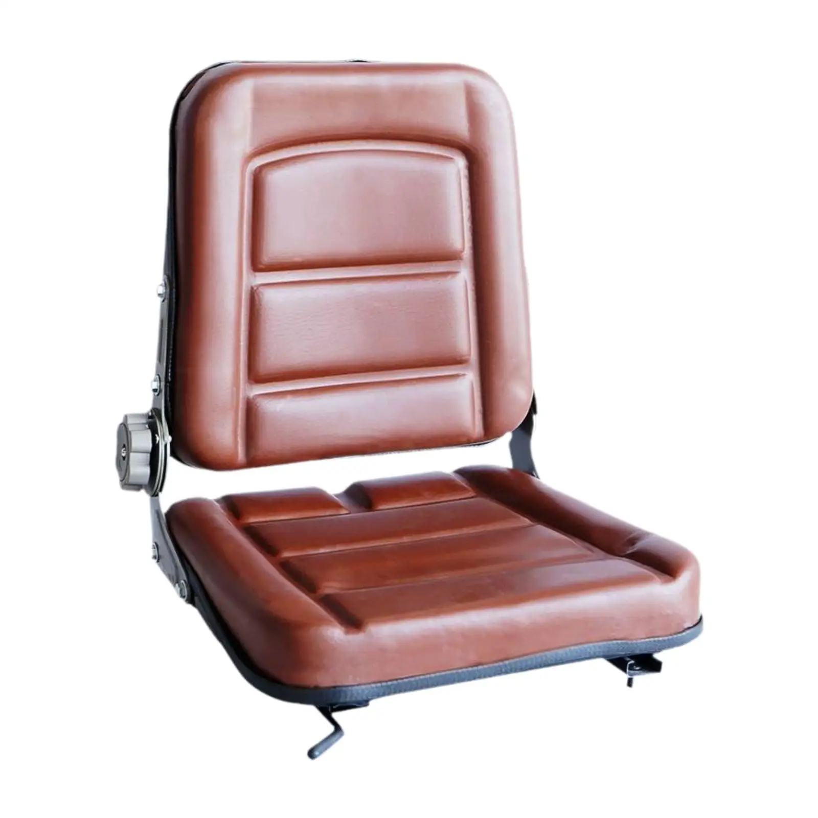 Universal Forklift Seat Ergonomic Design Shock Absorbing for Telehandler Excavators Garden Lawn Mower Tractor Mini Digger view 2