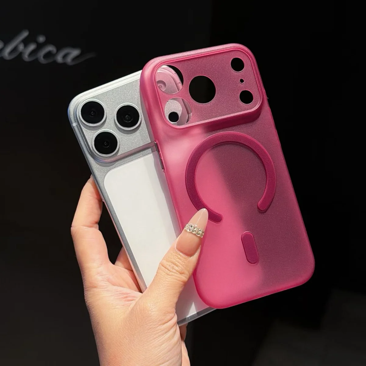 Slim Matte Clear Soft TPU Magnetic For Magsafe Case For iPhone 18 17 Air 16 15 14 Plus 13 12 11 Pro Max Metal Button Phone Cover