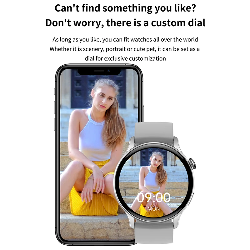 2023 neue Smartwatch Frauen 466*466 amoled 1.43 