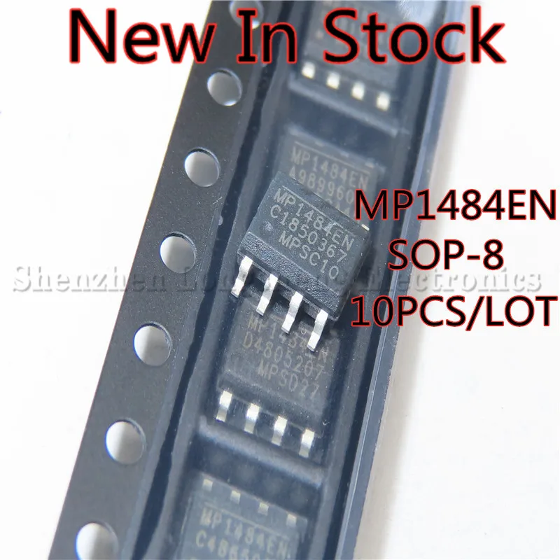 10PCS/LOT New MP1484EN MP1484EN-LF-Z SOP-8 LCD Power Chip In Stock Original Quality 100%