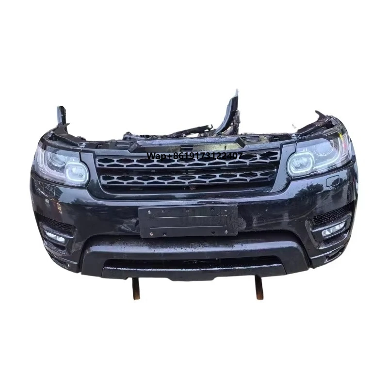 

For 14-17 L494 front bumper assembly, front nozzle, hood, headlights and taillights.