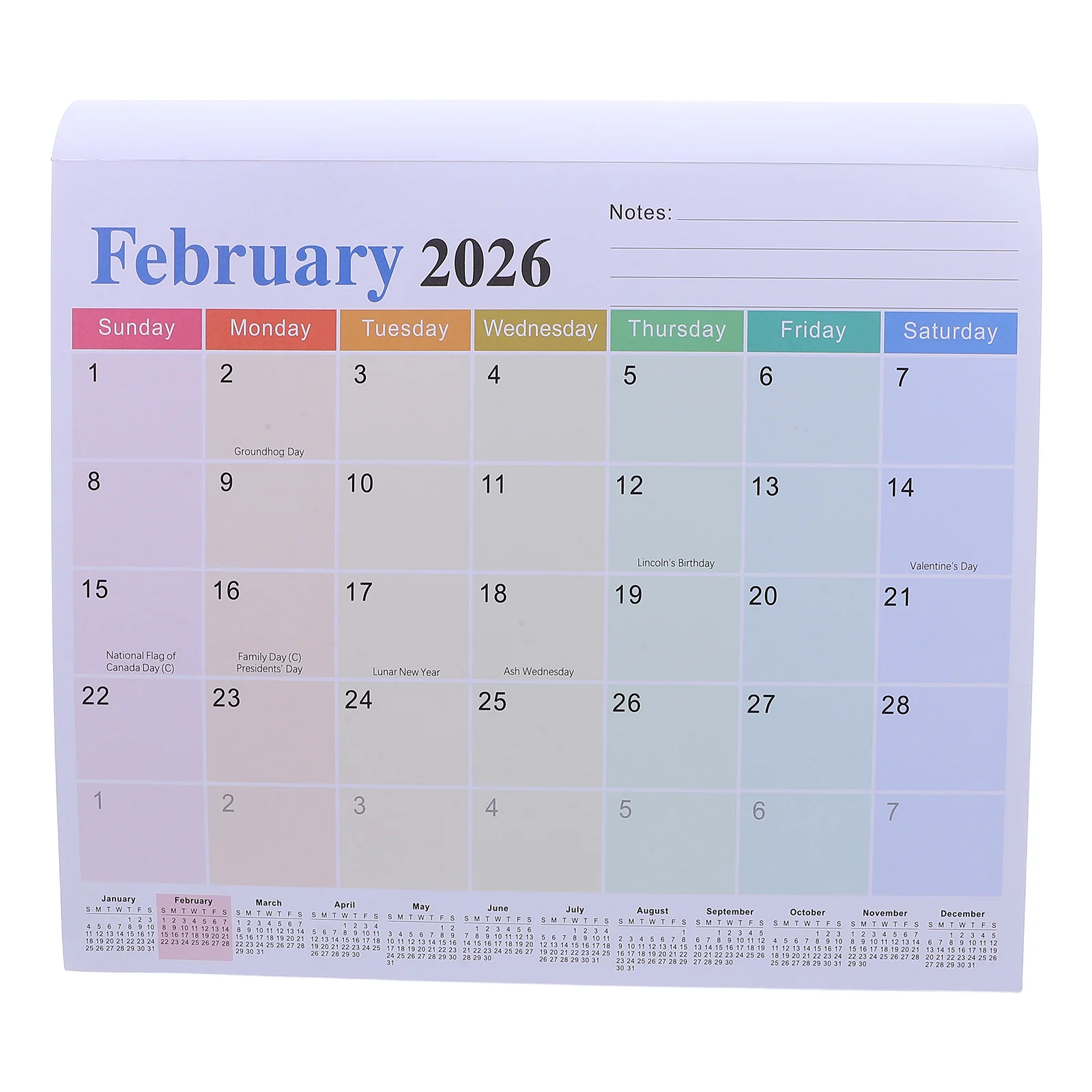 

Magnetic Refrigerator Calendar 18 Months Monthly Planner Fade-Resistant Large Grid Boxes for Kitchen Family Use