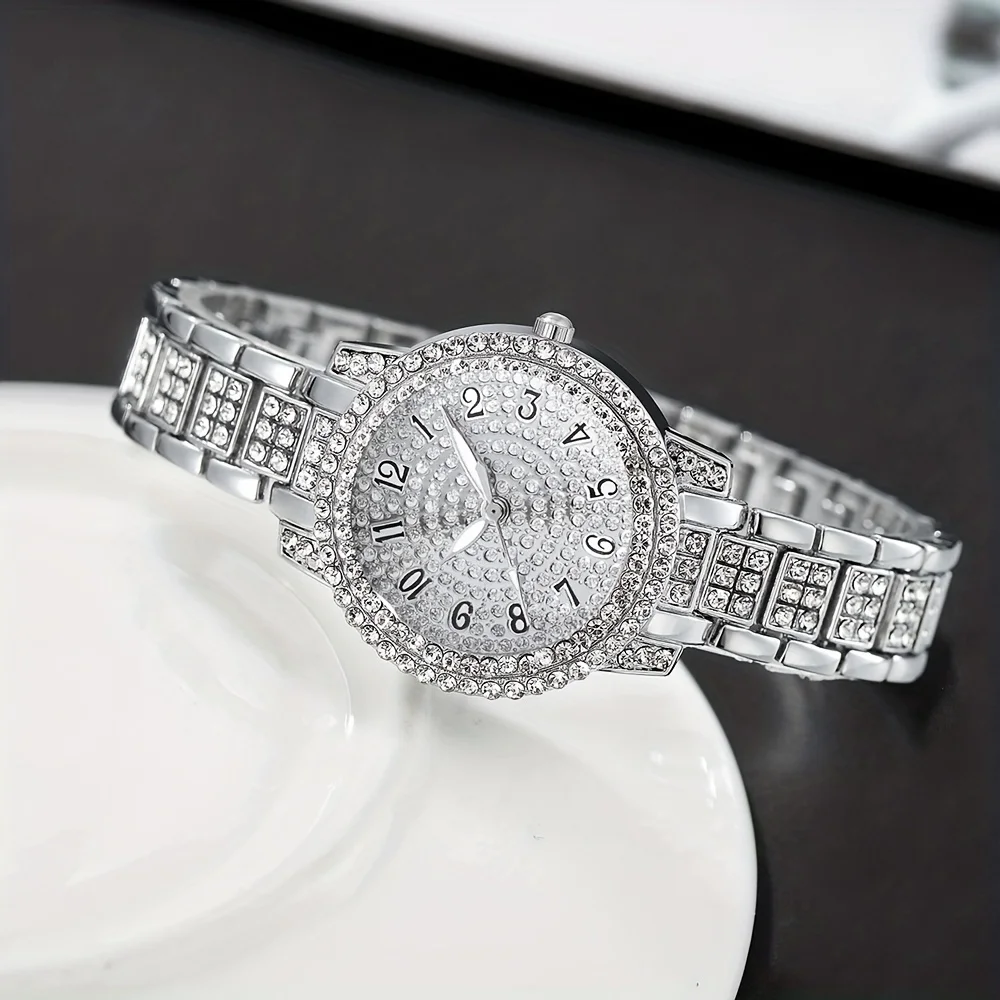 2026 New Minimalist Ladies Watch Small Round Dial Stainless Steel Band Clock