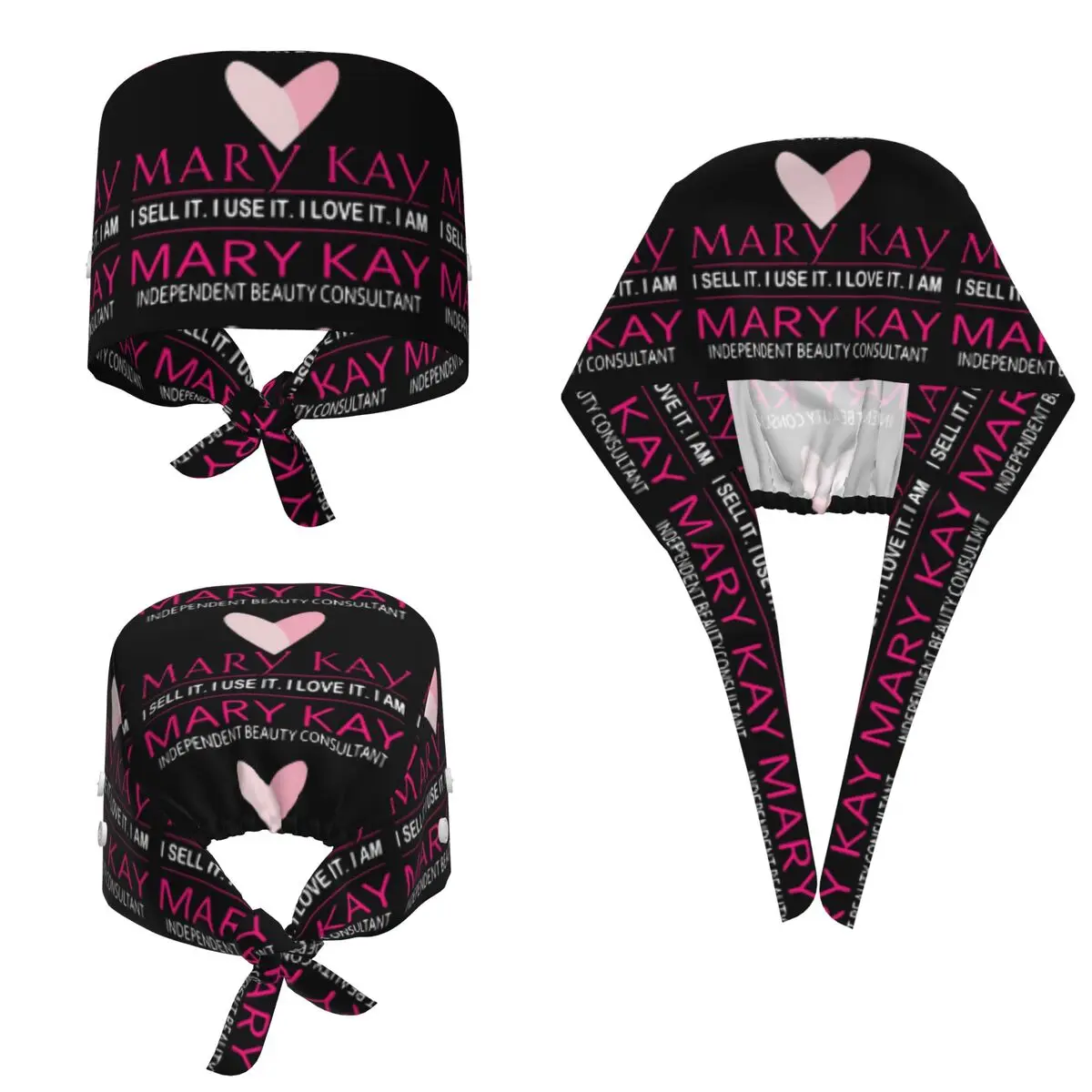 Top Mary Kay I Sell It I Use It Scrub Hat Doctor Working Surgical Cap Men Women Adjustable Nursing Caps for Dentist