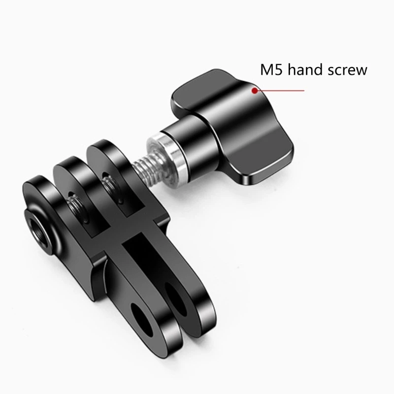 Adaptador montaje para trípodes cámara aluminio con empuñadura para mejorar grabación