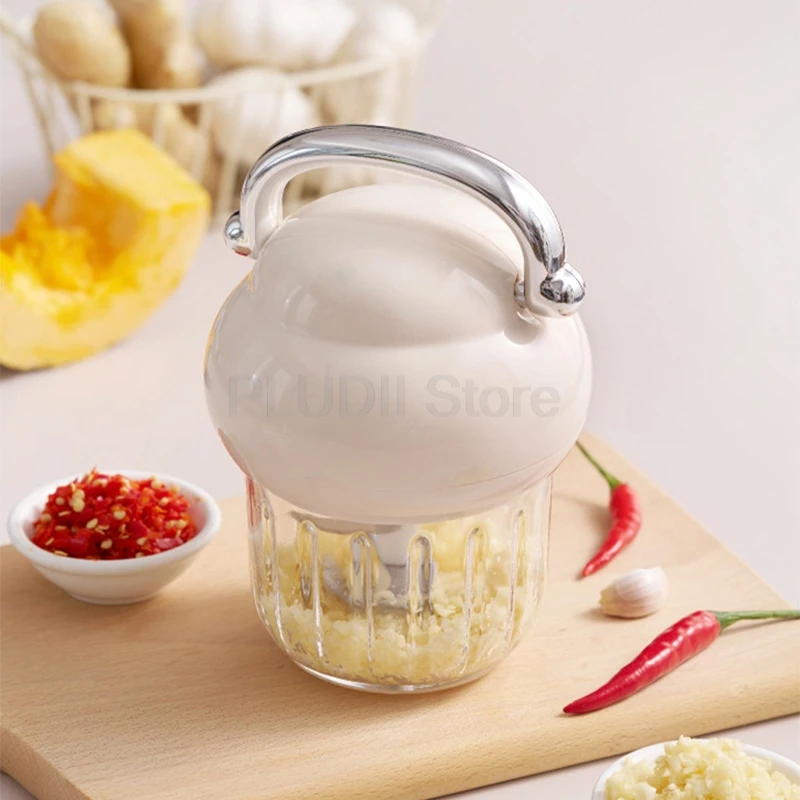 40W Multifunction Food Processor Electric Meat Grinder 1200mAh and 6 Blades Small Home Appliance for Baby Food Meat Grinding Use