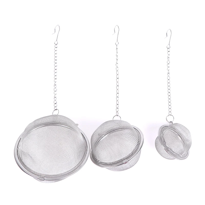 Edelstahl Teesieb Mesh Infuser Tee filter Siebe Küchengeräte