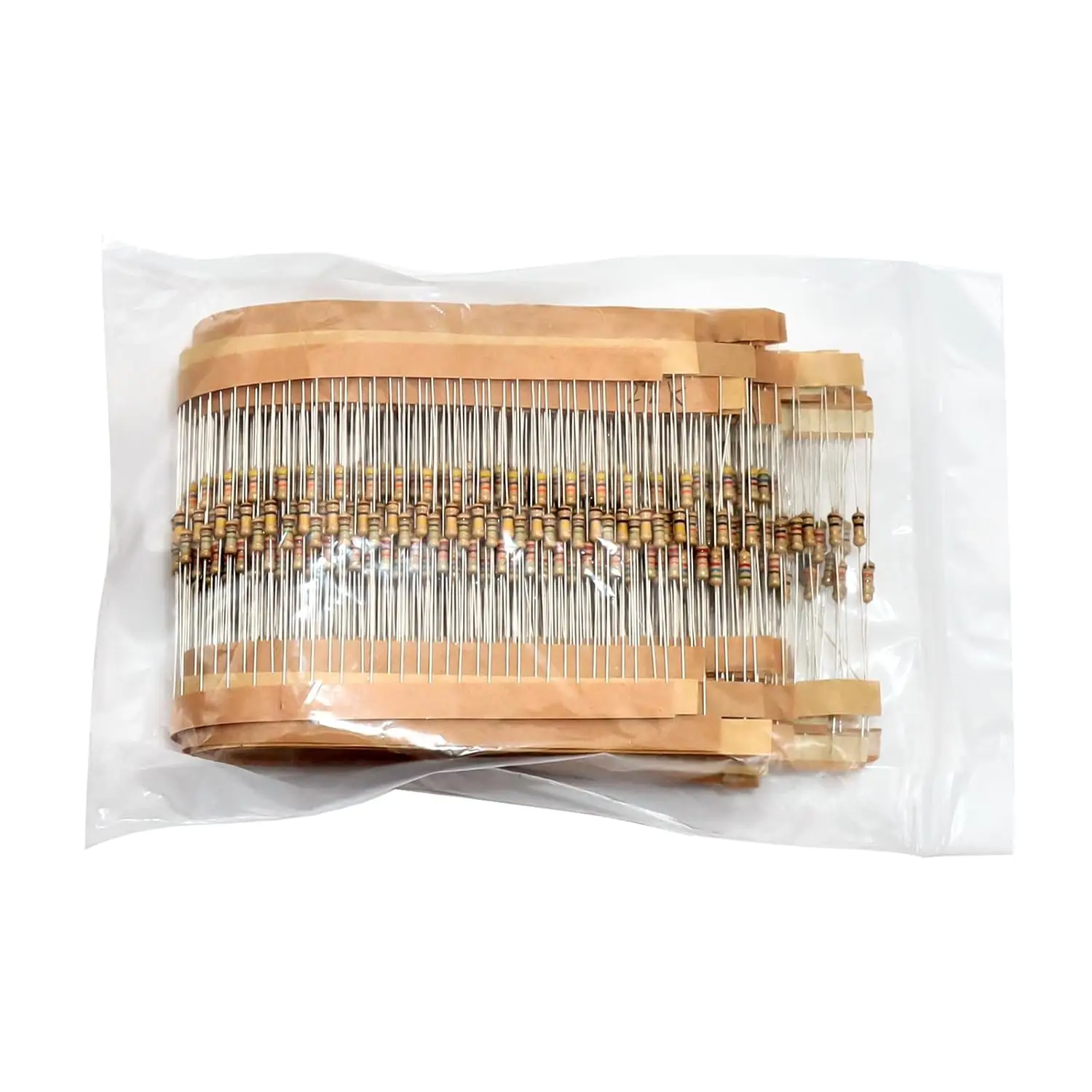 

1000 шт., 25 значений, комплект резисторов, 1/4 Вт, ассортиментный комплект, резистор из углеродной пленки, 5% комплект электрических резисторов, сопротивление в ассортименте