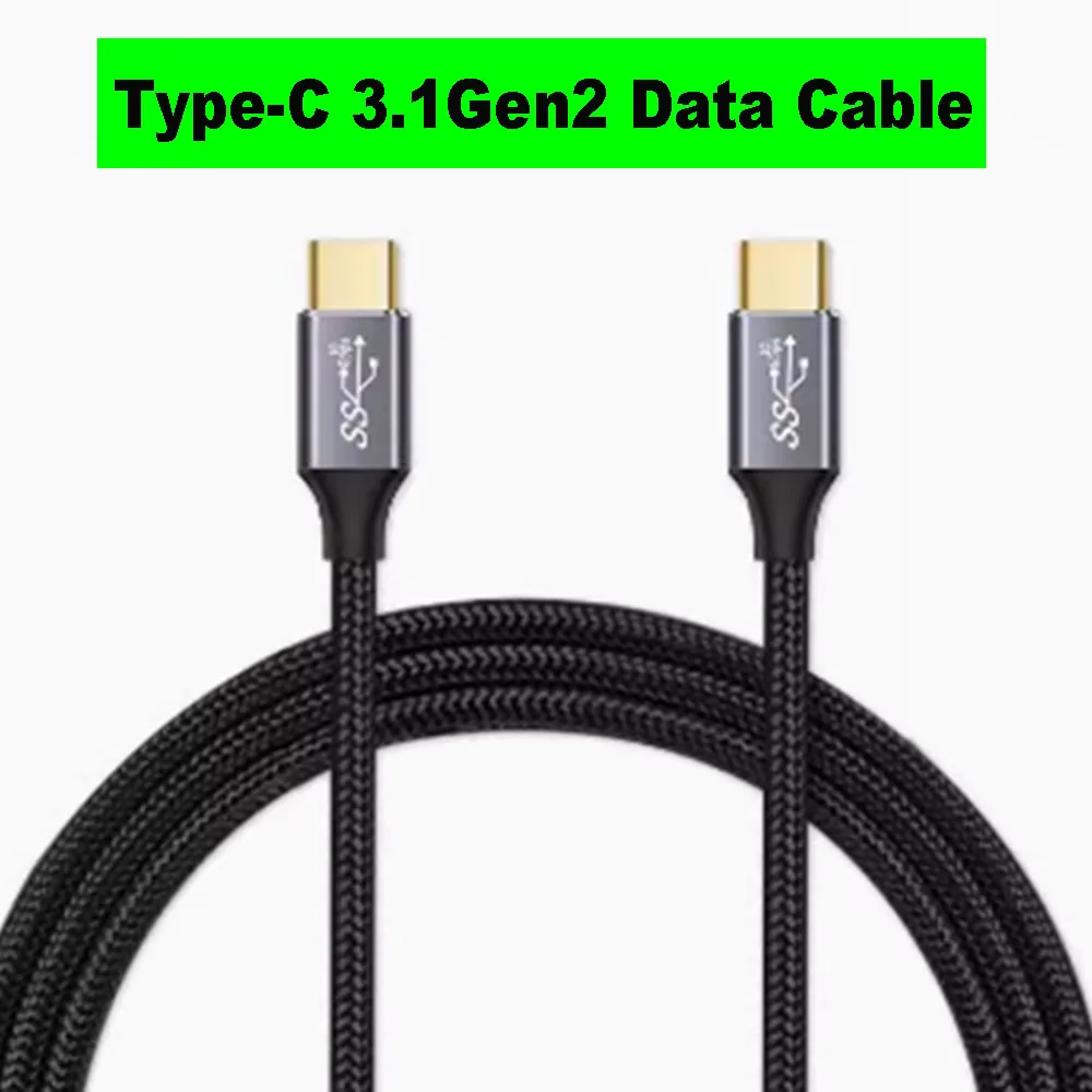 

USB Type C 3.1 Gen2 PD Fast Charger Cable 4K 60Hz PD100W 5A 10Gbps Data Cable for Switch/MacBook 0.5M/1M/1.5M/2M PC Accessories