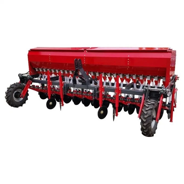 【Hot】New Type Tractor Hydraulic Mounted and Trailed Dual-Purpose Control 16-36 Row Wheat Rice Seeder and Fertilizer Applicator