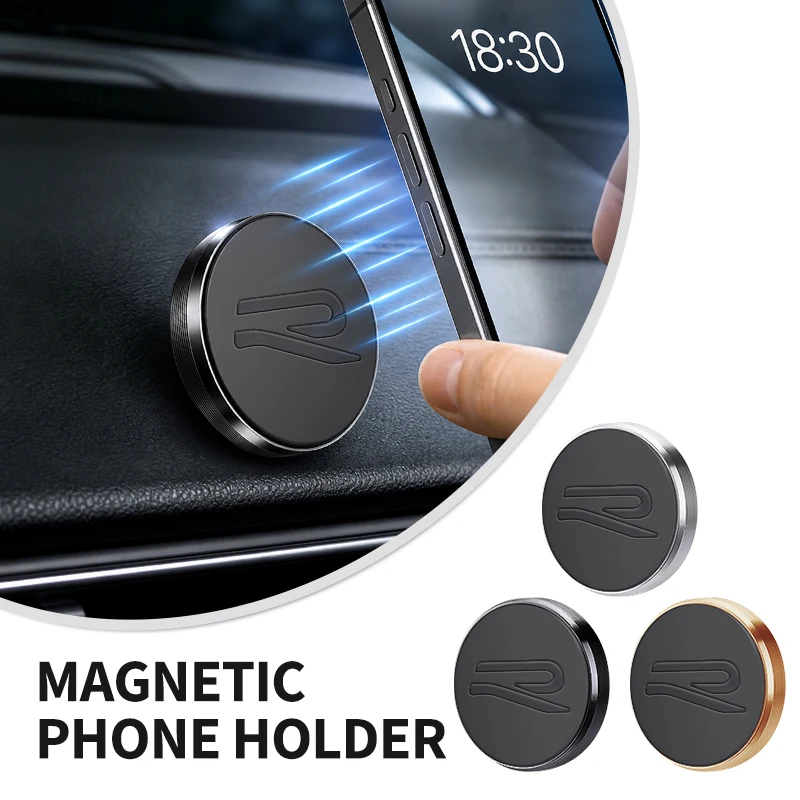 Suporte de Celular para Carro em Liga de Alumínio para Volkswagen, Suporte de Montagem para GPS, Clip de Suporte para Celular, R Line, GOLF 3, Polo, J