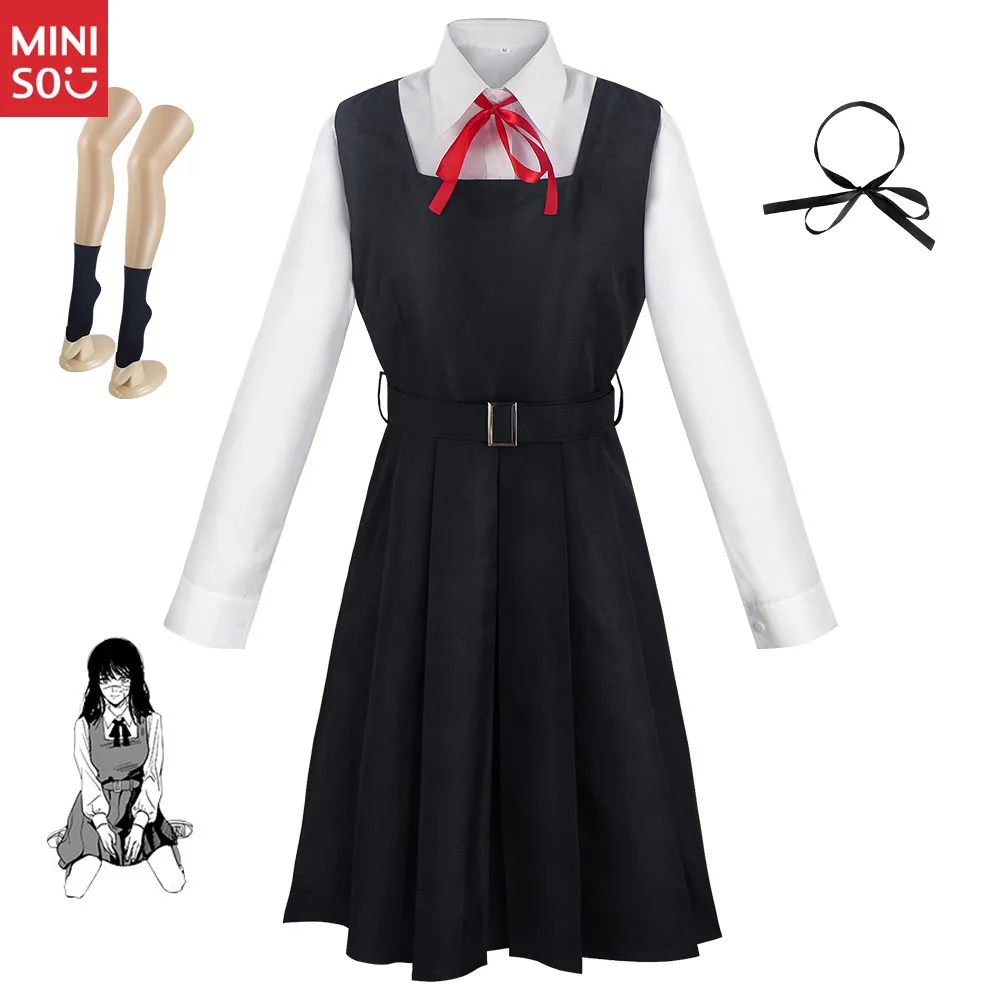 

Miniso Chainsaw Man Mitaka Asagiri Cos Devil Hunter Pavayoshida Kuanwen Machima Suits War Devil