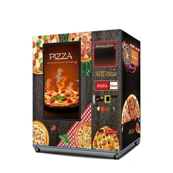 Samonagrzewający się automat do sprzedaży pizzy Automat do serwowania pizzy na zewnątrz