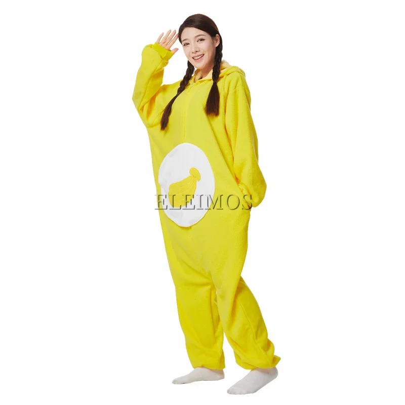 Eleimos-mono de Halloween con plátano para mujer y hombre, pijama kigurumis de animales para adultos, pijama de dibujos animados, ropa de casa, disfraz de cosplay