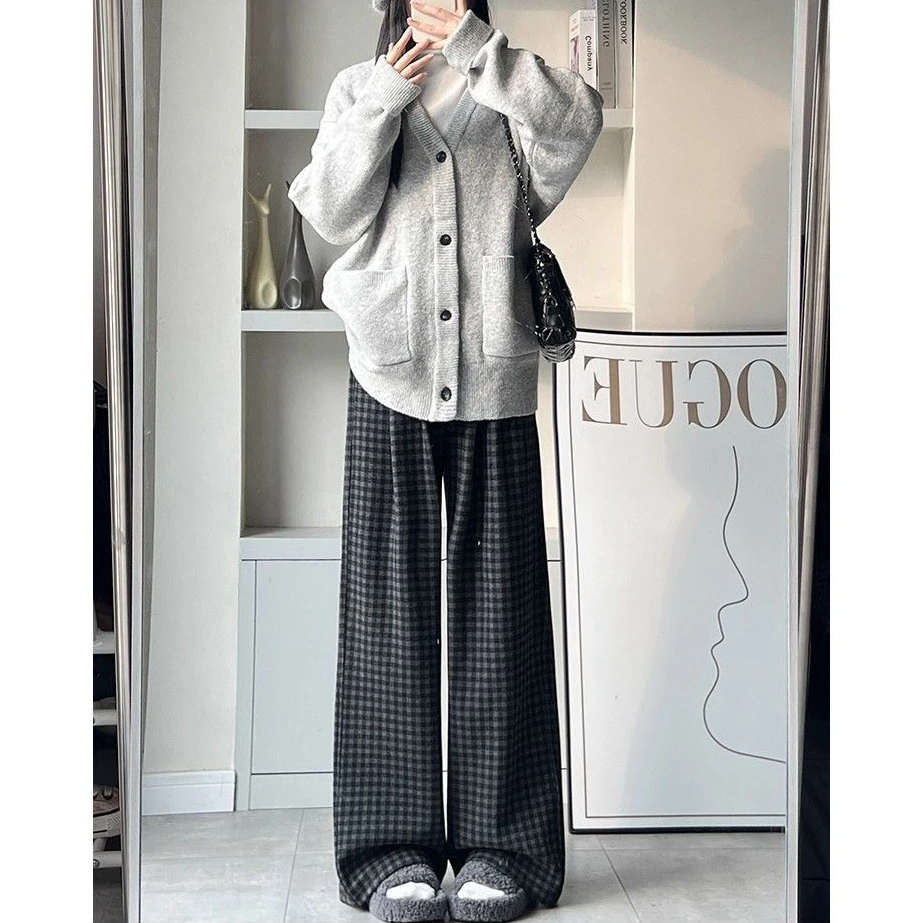 السراويل النسائية اليابانية الربيع الشاش مدبب ركض الحد الأدنى بسط القماش القطني نقطة أشرطة غير تقليدي استرخاء شعرية الترفيه الحضري #5