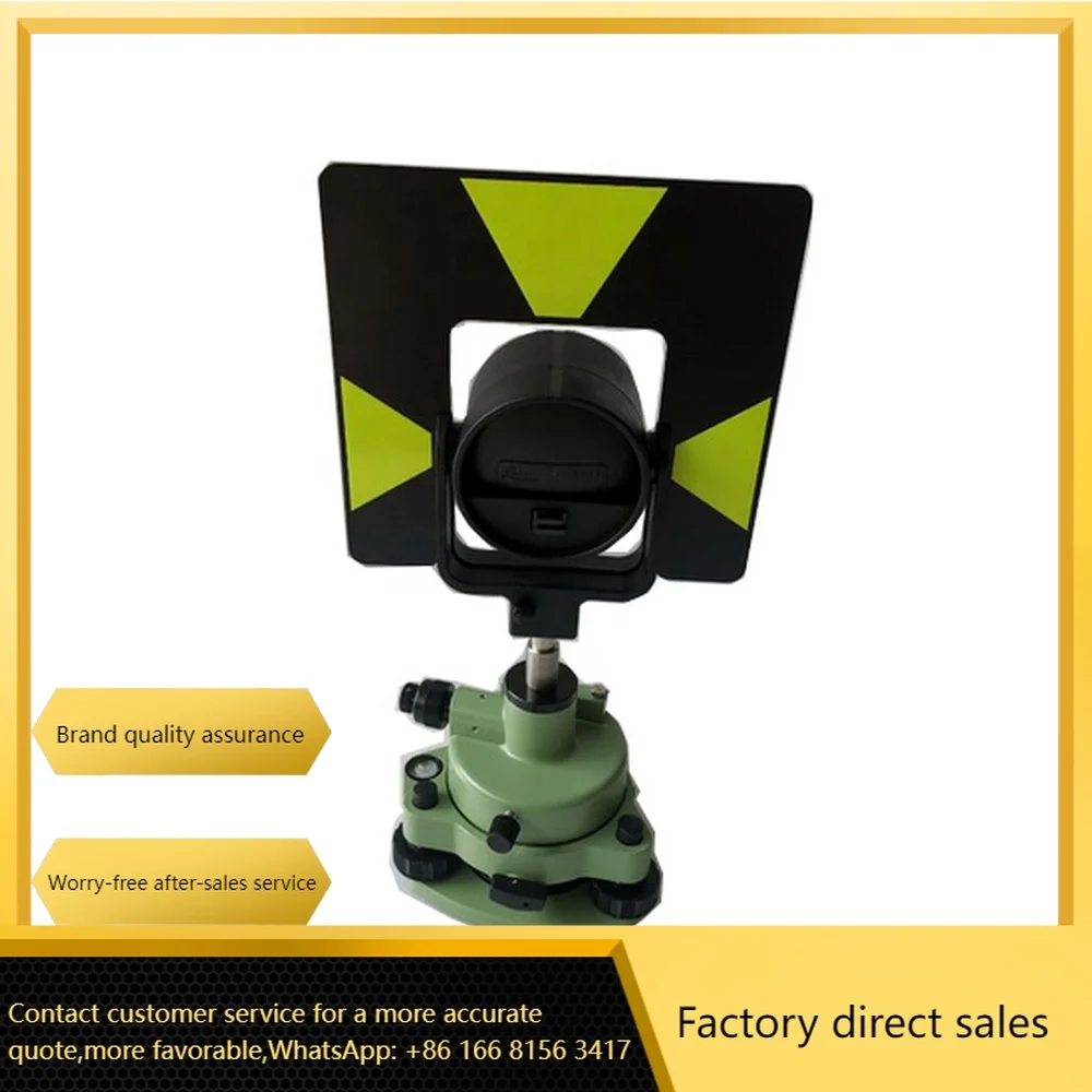 ADS14W-GPH1 Mini Metal Monitoring Prisms For Total Station Reflector Circular Prisms Holder Instrument Parts Accessories