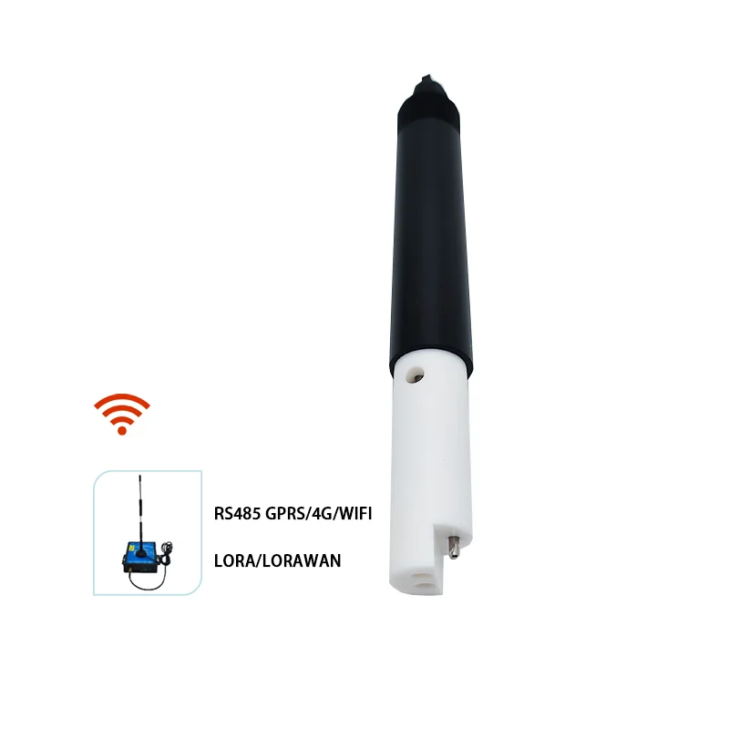 Rs485 Output Supports Gprs 4G Wifi Lora Lorawan Can Simultaneously Measure Ec Temperature Tds and Salinity PTFE Water Sensor