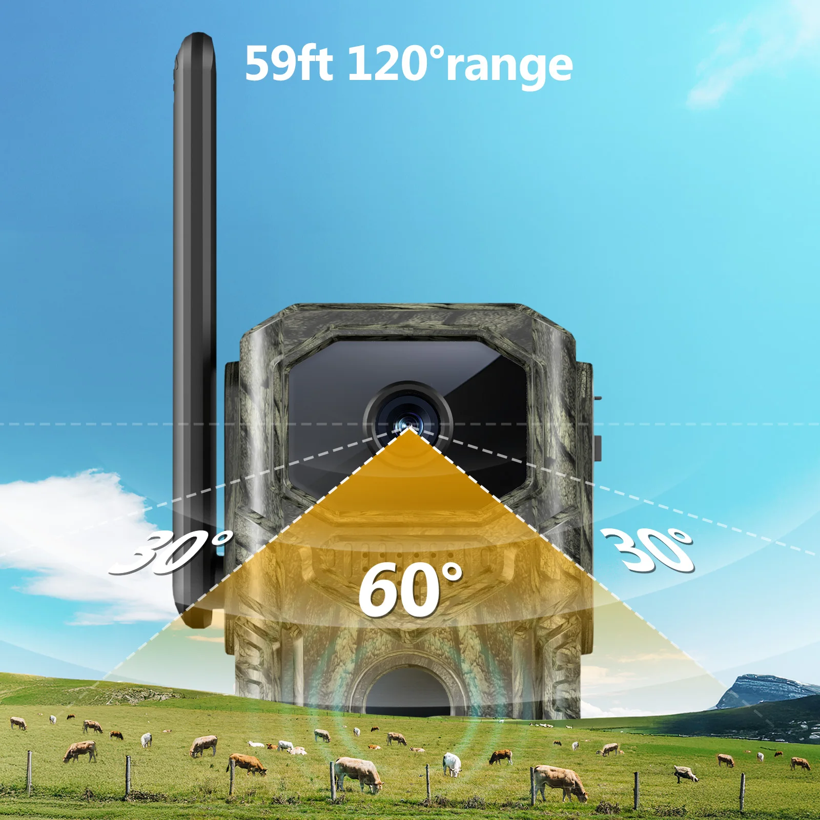 Wesecuu 3mp câmera de caça mov - Hunting Outdoors Card avaliação e preço