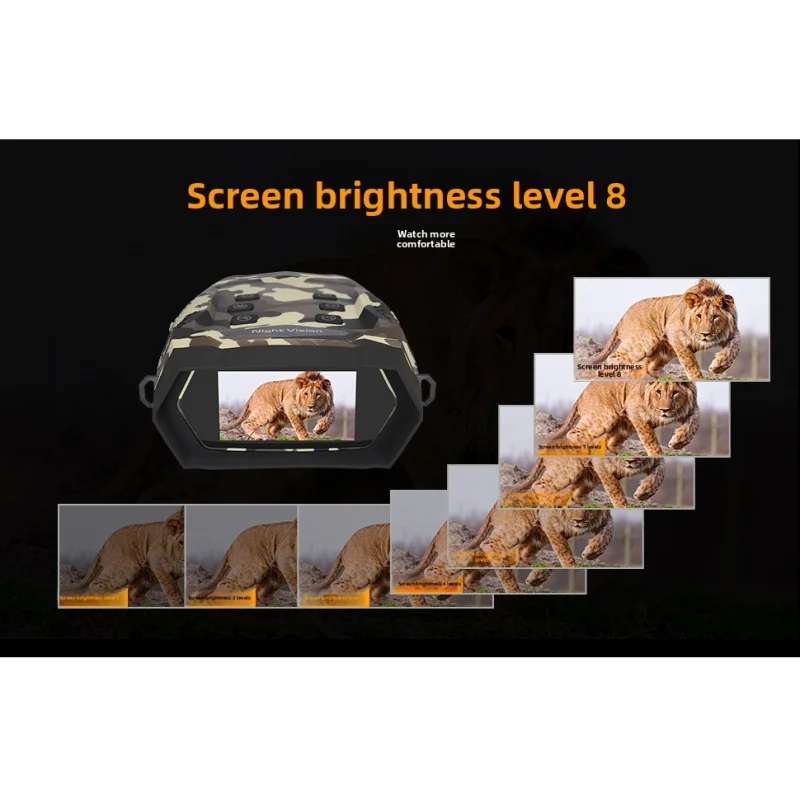 

New4KLow Light Full Color Night Vision Device Infrared Digital Photo Video Outdoor Binoculars Night Vision Telescope
