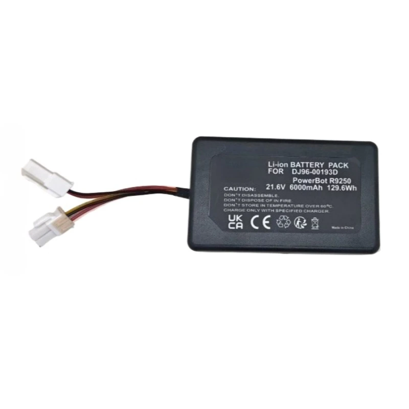 DJ96-00193D High Quality Robot Vacuum Cleaner Battery 6000mAh 7000mAh for Samsung PowerBot R9250 R9350 SR20K9350WK Brand New