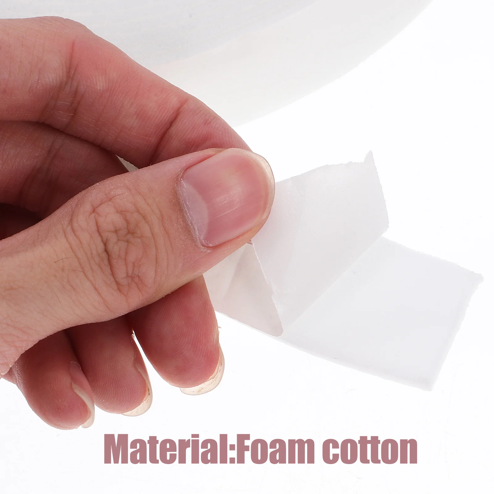 شريط رغوي مزدوج الجوانب 1 لفة بيضاء بي عالية الكثافة لاصق قوي مقاوم للماء مقاومة للحرارة للمنزل والمكتب ديكور ذاتي الصنع #2