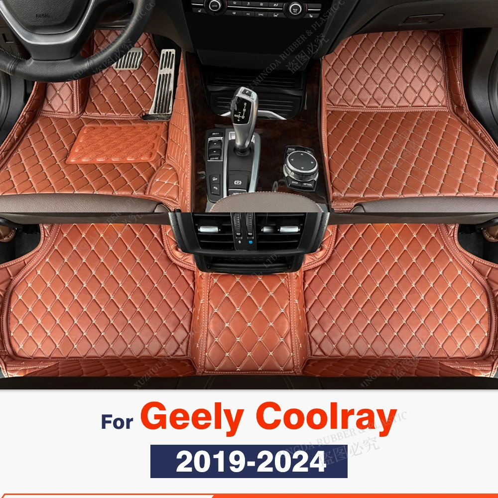 

Автомобильные коврики для Geely Coolray 2019 2020 2021 2022 2023 2024, индивидуальные автомобильные подкладки для ног, аксессуары для интерьера