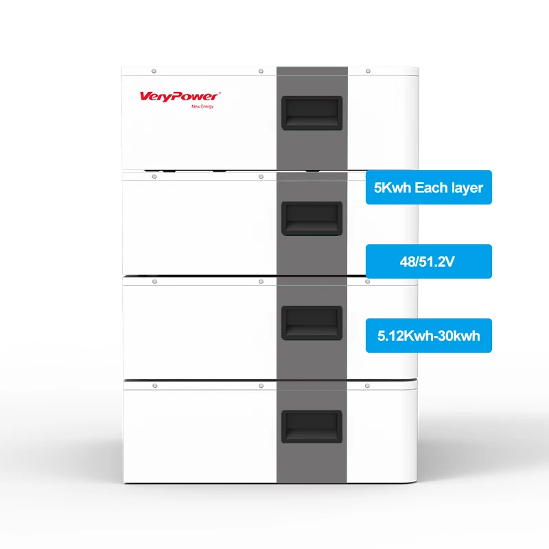 10KW 51.2V 100Ah Stackable Modular Lithium Ion LiFePO4 Battery Home Solar Energy System Energy Storage Battery