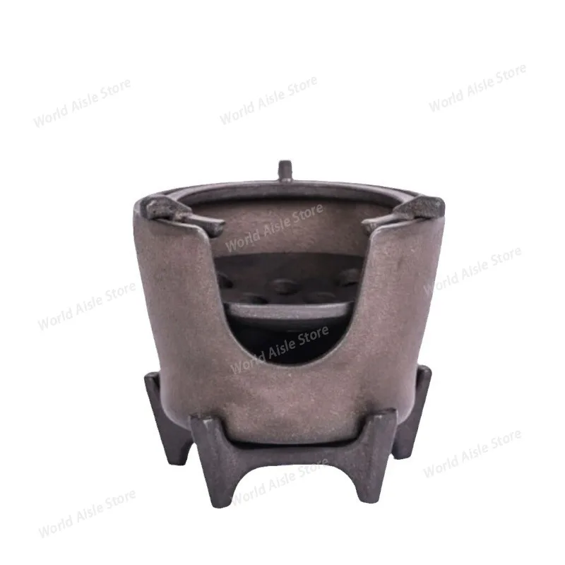 Tea Stove Tea Room Iron Kettle Stove Ancient Style Honeycomb Small Carbon Stove Household Pure Handmade Vintage