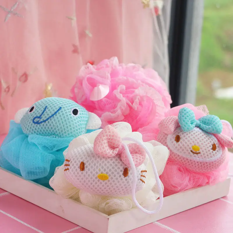 

Sanrio банное цветочное Полотенце Hello Kitty Cinnamoroll Kuromi My Melody Kuromi детское полотенце для ванной мяч для девочек подарок на день рождения