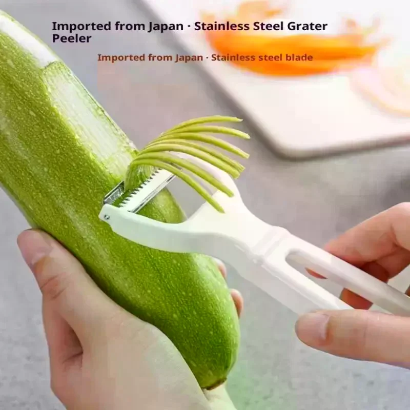 Manual Vegetable Grater Potato Carrot Julienne Peeler Slicer Stainless Steel Blade Fruit Cutter Home Kitchen Tools