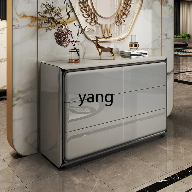 LH light luxury minimalist six-chest cabinet bedroom bedside storage cabinet modern simple living room locker