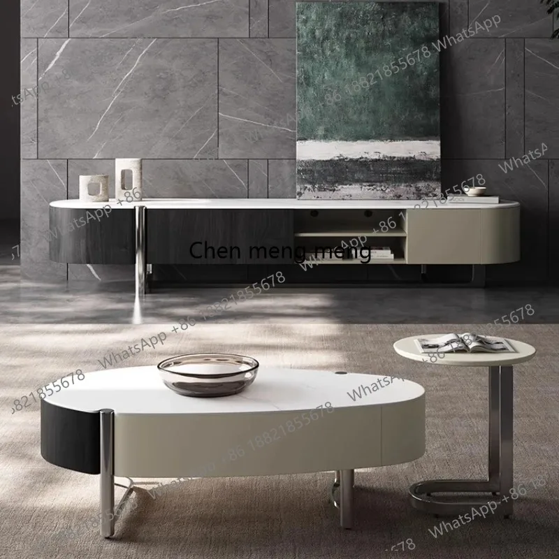 Designer Luxury Tv Stands Monitor Display Nordic Living Room Hallway TV Table Simple Entertainment Archivadores Salon Furniture