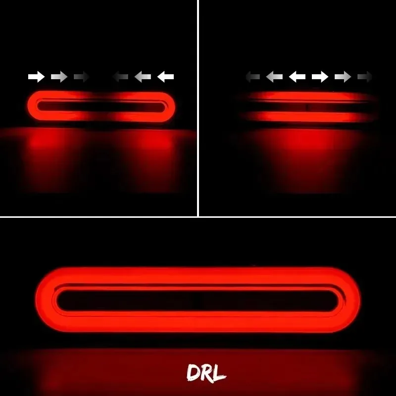 

3 in 1 Truck LED Tail Light Brake for Rear Stop Flash Lamp Trailer Turn Signal Lights DRL Car Auto Lorry Taillight