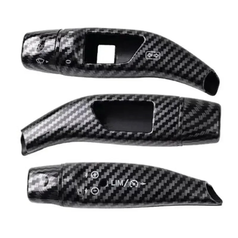 Car Steering Wheel Wiper Lever Sequins Gear Shift Trim Sticker Covers For For Mercedes Benzs CLA GLC C E S Class W205 W213 X253