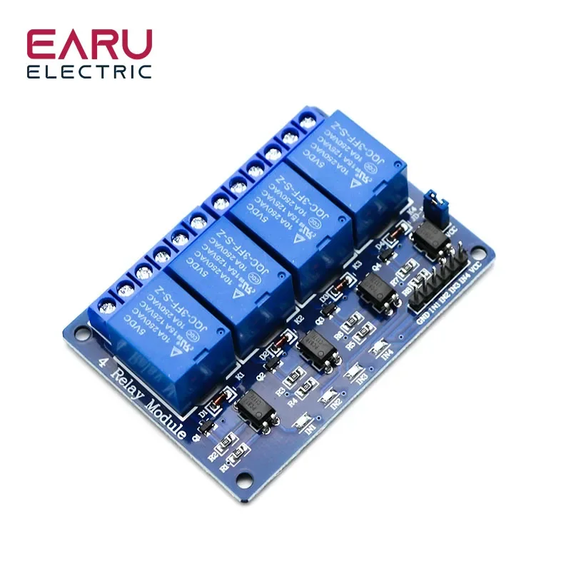 5V 12V 24V Relais Module Met Optocoupler Relais Uitgang 1 2 4 6 8 16Way Relais Module voor Arduino Plc Automation Apparatuur Controle