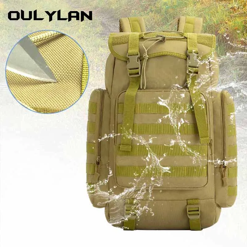 

Bag Waterproof Army Molle 40L Military Tactical Backpack Men Outdoor Trekking Hunting Camping Rucksack Mountaineering Mochila