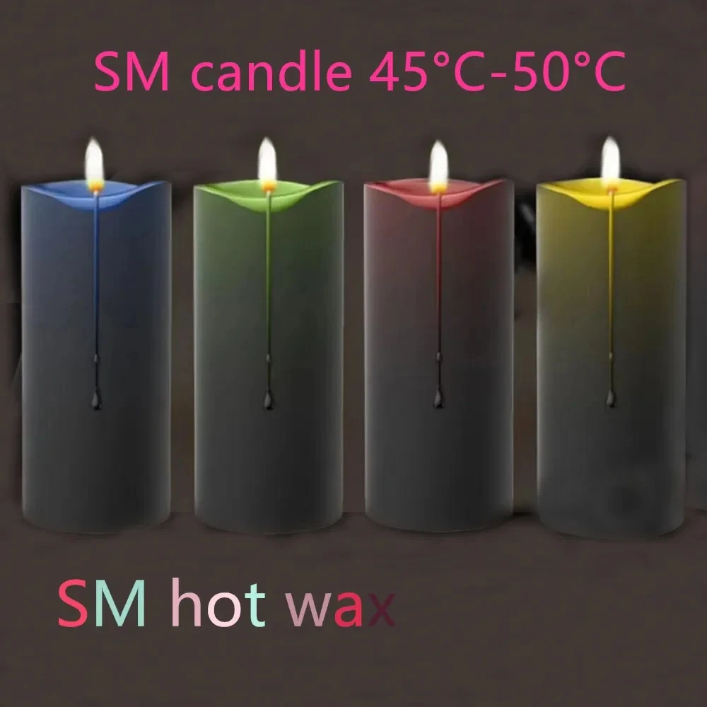 Low Temperature Candles Bdsm Candle Sex Wax Colorful Candle Sexual Couple Candles for Exotic Adult Games Sexual Drip Wax Toy