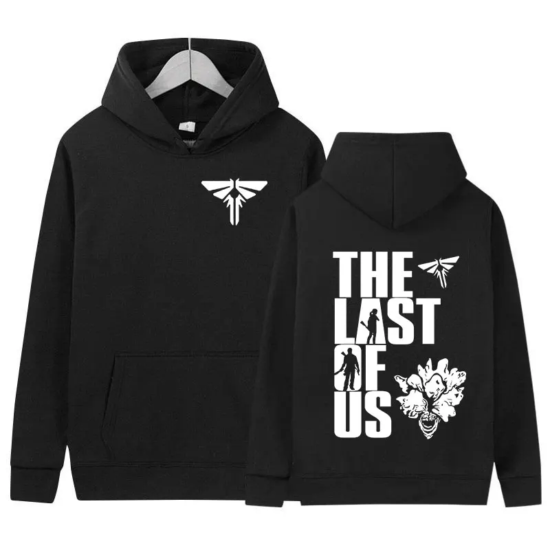 The Last of Us Mark Print Hoodie Men Women High Quality Fashion Pullover Sweatshirt Retro Harajuku Oversized Hoodies Streetwear